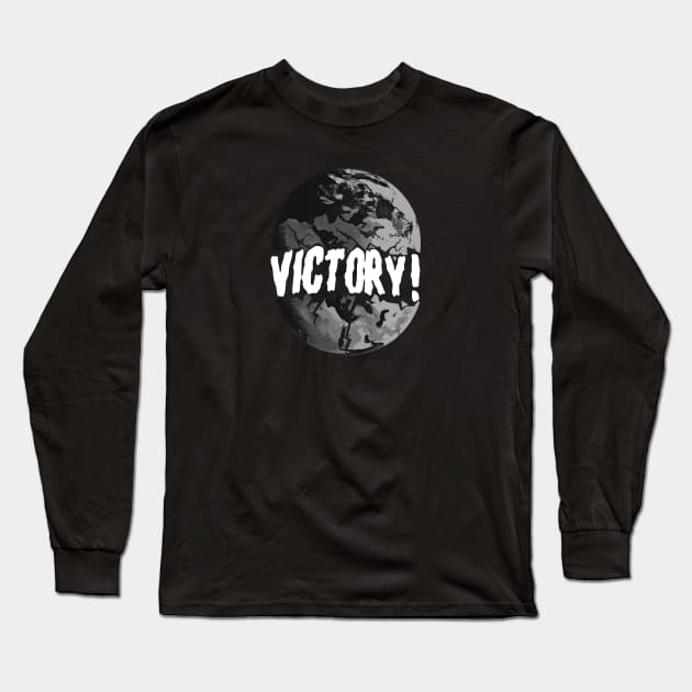 Victory! Long Sleeve T-Shirt by LordNeckbeard